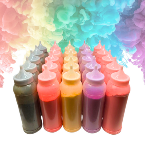 Holi Colour Powder Pack - 25 bottles box