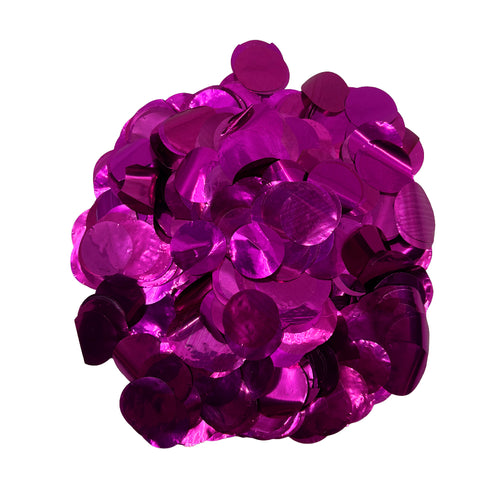 Mylar Circle Balloon Confetti 1kg (5 x 200g bags) - Choose from 13 Colours