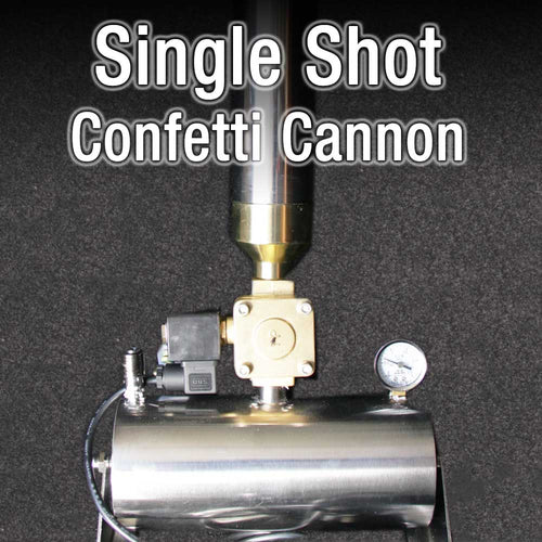 Single Shot Confetti Cannon