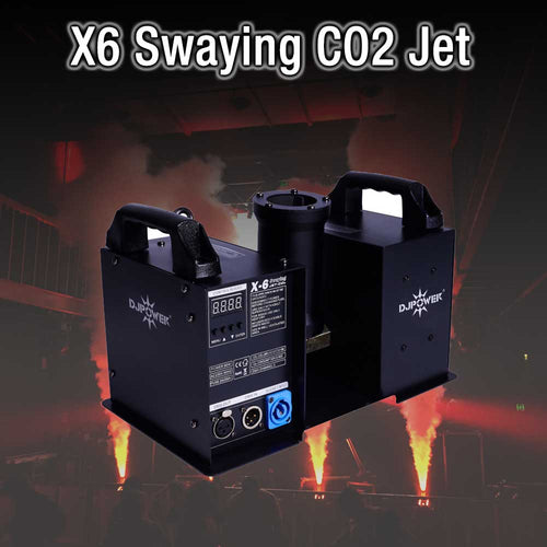X6 Swaying CO2 Jet HIRE