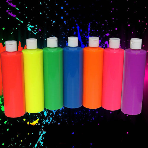Neon Party Paint Rainbow Pack 6 Colours - blue out of Stock : please note other colour